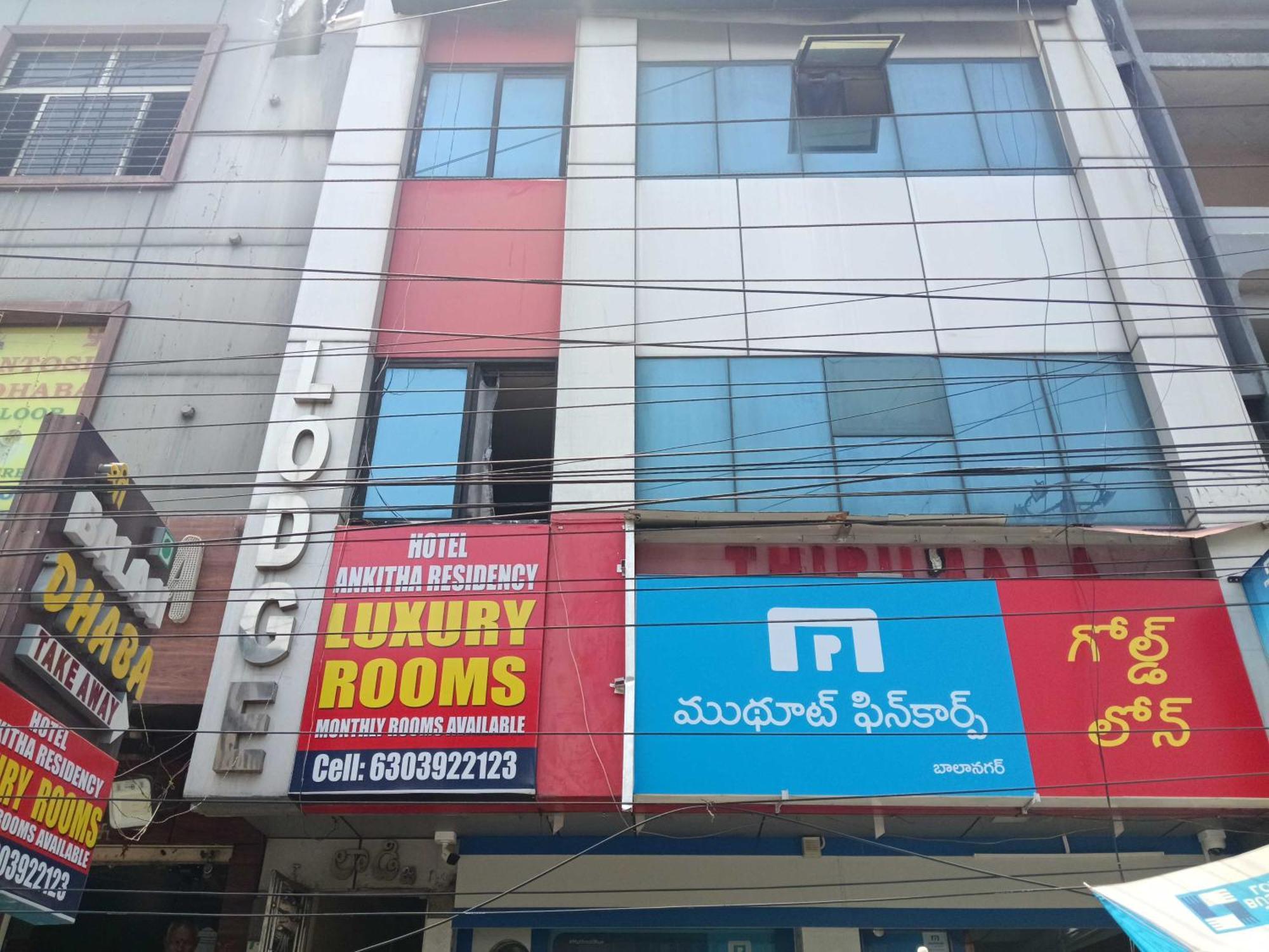 Hotel O Ankitha Residency Hyderabad Exterior foto